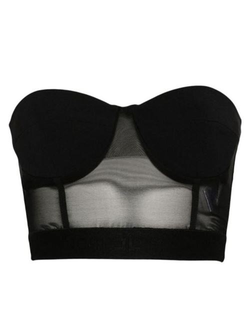 TOP A BALCONCINO ELISABETTA FRANCHI | TO00647E2110 Nero
